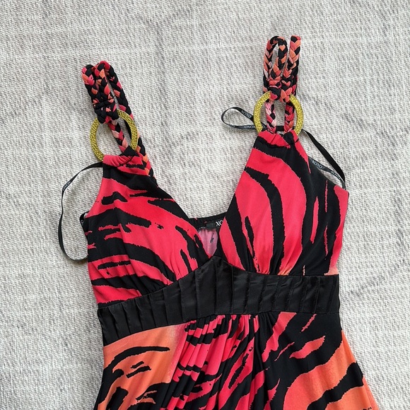 XOXO zebra print maxi dress - Picture 3 of 7